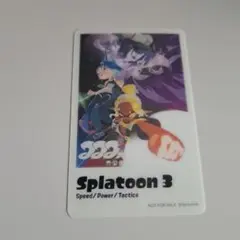 新品非売品】スプラトゥーン3 すりみ連合 限定 特典 クリアカード