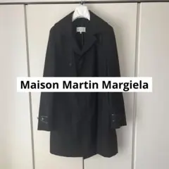 Maison Margiela ステンカラーコート　サイズ48ブラック美品名作のサムネイル