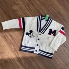 gap ミッキー　カーディガン