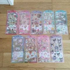 o*0様 新品未開封品 サンリオ ドロップジェリーシール 9種セット 正規品