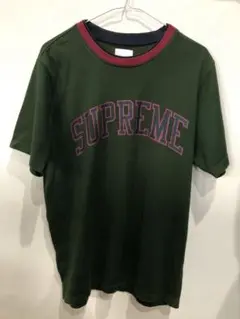 Supreme オリーブグリーン Tシャツ M