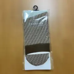 FRANTICA by FUKUSKE ツイードパールソックス23cm〜25cm