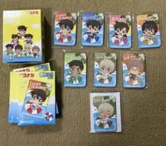 名探偵コナン　しかくい缶バッジコレクション　vol.3 全7種+あみあみ特典