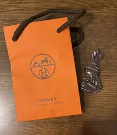 HERMES エルメス 紙袋 リボン付き ミニ ショッパー