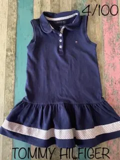 TOMMY HILFIGER ワンピース /トミー/ノースリーブ/襟付き