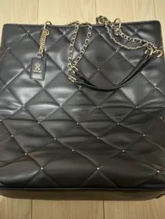 NICE CLAUP レザートート