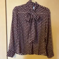 極美品29700円】ナラカミーチェ♦️イタリア✨フラワー&ストライプボウタイ