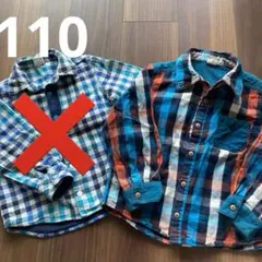 チェックシャツ