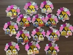 折り紙　おりがみ　ひな祭り　メダル　リース　15個