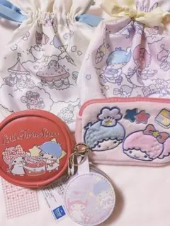 サンリオ　キキララ　５点セット　リトルツインスターズ