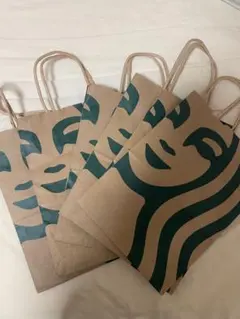 スターバックス ショッパー 紙袋 6枚セットのサムネイル