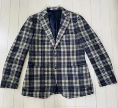 EDIFICE⭐︎Dormeuil チェック柄 テーラードジャケット⭐︎size48