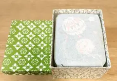 昭和レトロ　和柄 手毬　小物入れ　黒