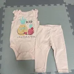 baby GAP パイナップル柄セットアップ 6-12M