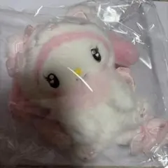 My Melody ぬいぐるみ 白・ピンク