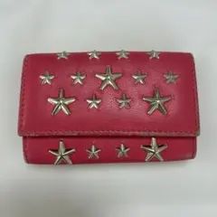 JIMMY CHOO 星型スタッズ 三つ折り財布 - メルカリ
