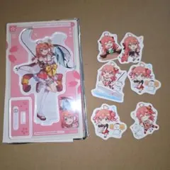 ホロライブ　さくらみこ　スシロー　コラボ　アクリルスタンド　ステッカー　まとめ