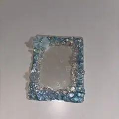 水色の硬質カードケース