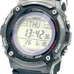 稼働⭐️CASIO W-S200H カシオスタンダード 腕時計 3197のサムネイル