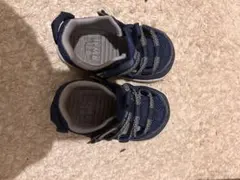 イフミー ネイビー ベビーサンダル