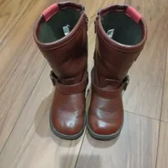 지스타 로우 엔지니어 부츠 브라운 17cm