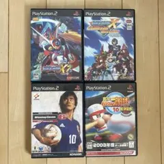 PS2 ゲームソフト 4本セット