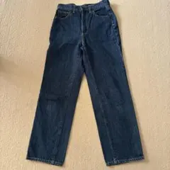 GU ストレートデニムパンツ インディゴ　M