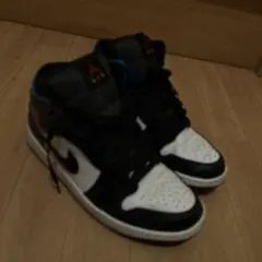 Nike Air Jordan 1 ハイカットスニーカー 黒/白/青