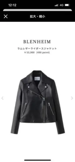 2025年最新】BLENHEIM レザージャケット・ライダースの人気アイテム