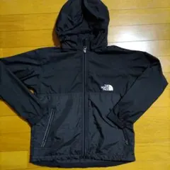 ノースフェイス ウィンドブレーカー 140 黒