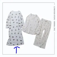 gelato pique 柴犬 黒柴 半袖 ワンピース