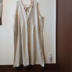 Samansa Mos2 ノースリーブ　ゆったりジャンスカ