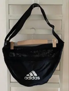 adidas メッシュボールバッグ ブラック