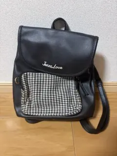 Jenni Love リュック ブラック 千鳥格子のサムネイル