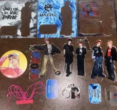 MAZZEL ナオヤ アクスタ 缶バッジ セット