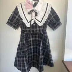マジョレッティ　チェックワンピース　リズリサ　シークレットハニー　エブリン