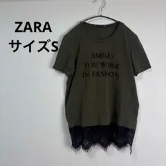 2026年最新】ZARA ザラ レースコンビTシャツの人気アイテム - メルカリ