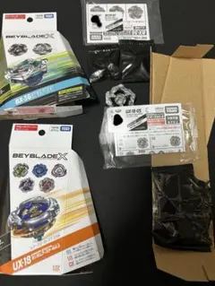 ②BEYBLADEX ランダムブースターセット 未使用4点まとめ ベイブレードX