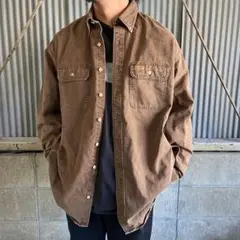 Carhartt ダック地 ワークシャツジャケット Mサイズ