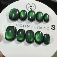 【セツ】マグネット　ネイルチップ　付け爪(A1491)