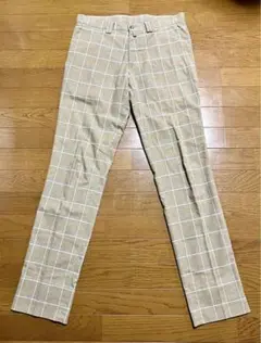 KAMAR チェックパンツ