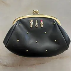 【ほぼ未使用】マリークワント がま口 二つ折り財布 本革 シボ革 花 希少 MARY QUANT（財布）のフリマアイテム一覧