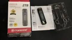 トランセンド ポータブルSSD 2TB 　ジャンク品