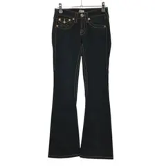 【希少】USA製 トゥルーレリジョン ブーツカット デニム JOEY 黒 W30 希少】USA製 トゥルーレリジョン ブーツカット デニム JOEY 黒 W30