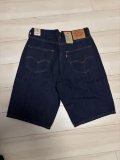 【最安値】リーバイス　469 W32 ルーズショーツ　リンスカラーショートパンツのサムネイル