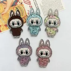 ラブブ キラキラ 5cm セット5点