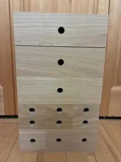 無印良品　木製小物収納