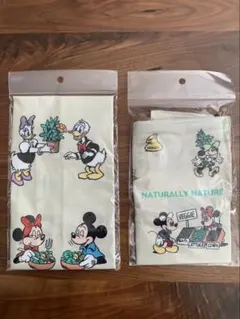 ミッキー&フレンズ ランチ巾着・ランチクロス 2点セット