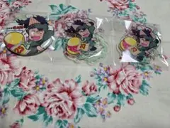 忍たま乱太郎 七松小平太 アニカフェ缶バッチ&アクリルキーホルダー 3個セット