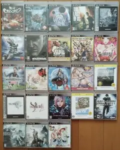プレイステーション3(PS3) ゲームソフト23本セット　動作確認済　ダフり無し